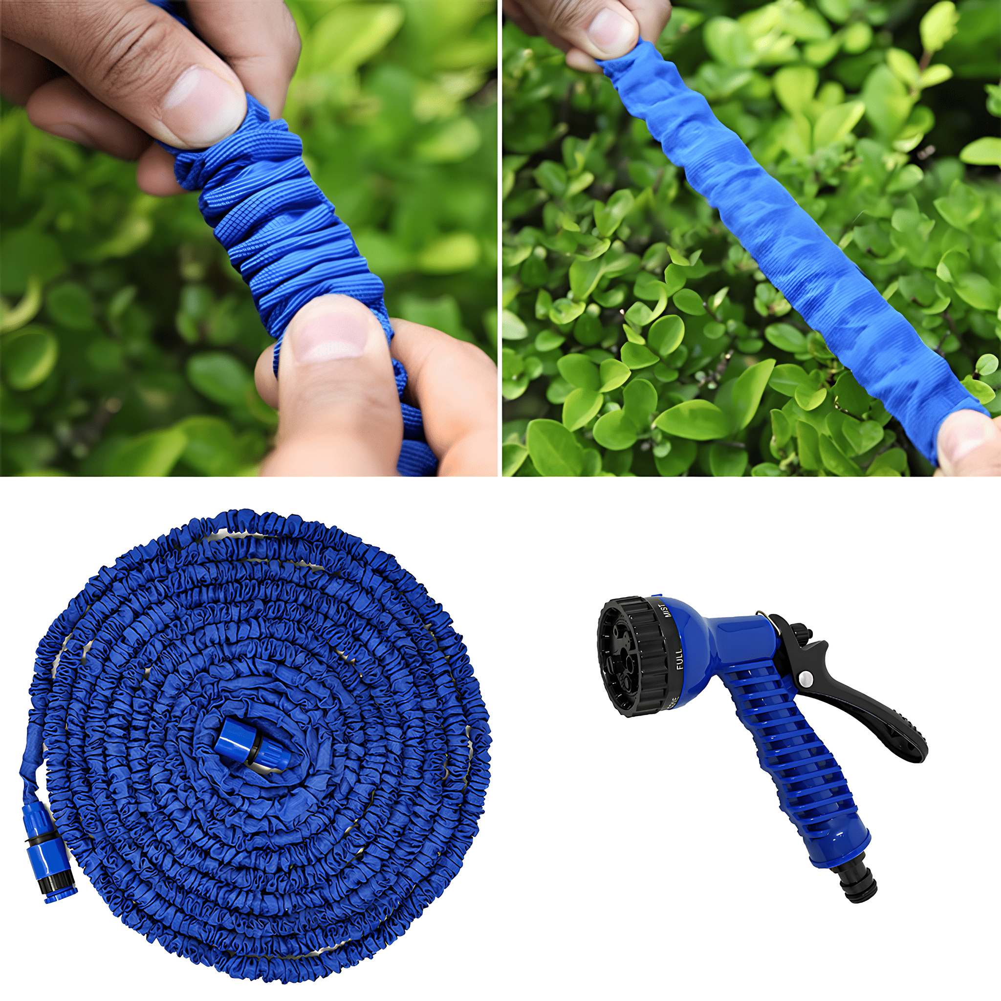 Шланг для поливу з розпилювачем